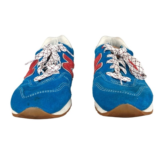 New Balance 996 Women’s Blue Red Suede Size 7 Rare Large N Retro Like New - Picture 3 of 12